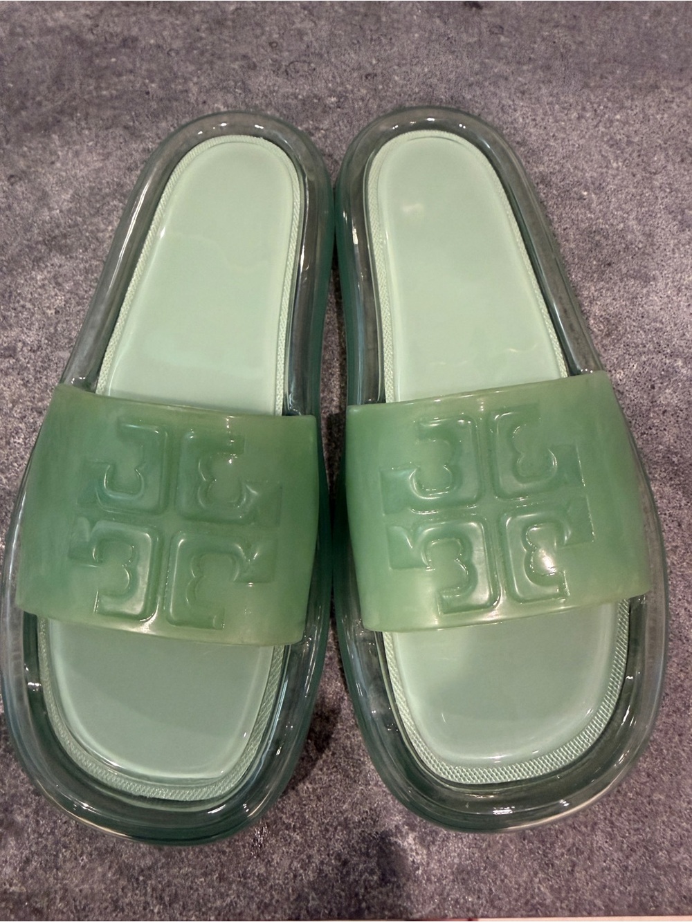 Tory Burch Jelly Slides  (new without box)